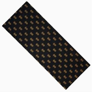 Primitive Colonial Coverlet Pineapple Town Black Table Runner‎ 14x36" NEW